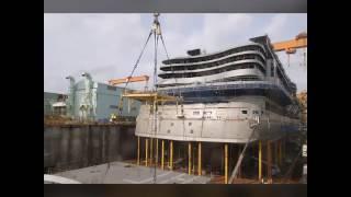 Viral Thread   Hypnotizing cruise ship construction timelapse