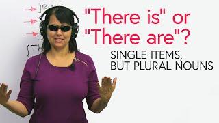 Learn English Grammar Single Items but Plural Nouns