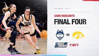 NCAA Womens March Madness Highlights 3 UConn vs. 1 Iowa