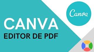  Cómo editar un PDF utilizando CANVA.  Tutorial  Español 2023  Canva como editor de PDF.