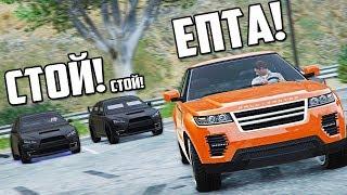 GTA 5 COPS & ROBBERS - САМЫЙ ЭМОЦИОНАЛЬНЫЙ И ЭНЕРГИЧНЫЙ РЕЖИМ ПО ГОРОДУ БЕЗ ПДД ОТ ЧЕТЫРЕХ МАШИН