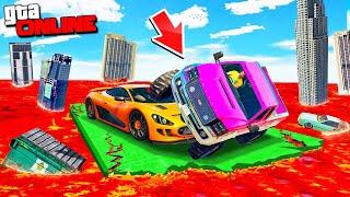 ПОЛ ЭТО ЛАВА ЧЕЛЛЕНДЖ В ГТА 5 ОНЛАЙН НОВЫЙ РЕЖИМ - ПОЛ ЭТО ЛАВА В GTA 5 ONLINE