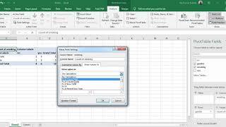 Data analysis using Microsoft Excel
