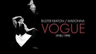 Buster Keaton Roscoe Arbuckle and Madonna - Vogue