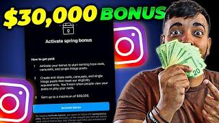 Instagram is paying $30K bonuses AGAIN Make Money on Instagram