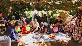 Nomadic Love Story Sajjads Adventure with Salah Dins Family to Abshar for a Mutton Roast ️