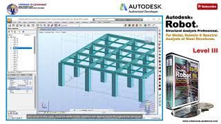 Robot Structural 2019 Tutorial  Steel  III Lesson 11  Preview