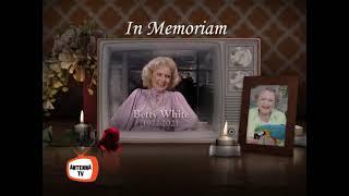 Antenna TV Betty White In Memoriam tribute commercial - December 31 2021