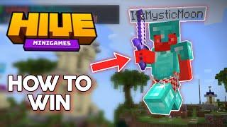 How To Win Hive Skywars Hive Minecraft - My Tips