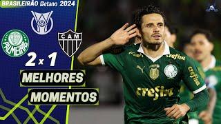 Palmeiras 2 x 1 Atlético-MG  Melhores Momentos COMPLETO  Brasileirão 2024