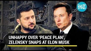 Elon Musk’s ‘Russia-Ukraine peace plan’ triggers ugly Twitter spat with Zelensky  Key Details
