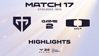 Highlights GEN vs DK  Game 2  Tuần 2 Ngày 4  LCK Mùa Xuân 2024