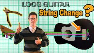 How to String and Tune a Loog Guitar like a PRO - Restringing Guide