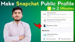 How to Make Public Profile on Snapchat  Get Snapchat Public Profile AndroidIOS