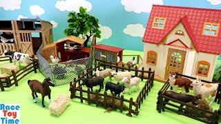 Toy Farm Animals - Learn Animal Names