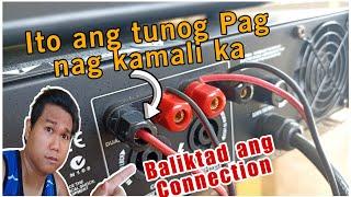 Sound System  Ito ang Tunog Pag mag kabaliktaran ang Speaker Connection mo