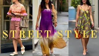 Milan Street Style Inspiration Trendy & Chic Outfits for Summer 2024•Unique Italian Fashion