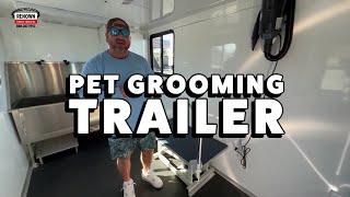 Tour of our Mobile Pet Grooming Trailer The Ultimate Solution for Groomers on-the-go