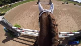 Go-Pro Show Jumping Helmet Cam of Hailey Royce and Rapidash 2016