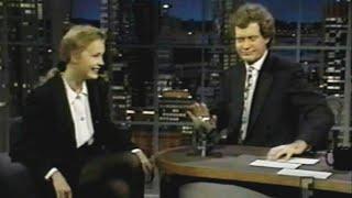 Miss USSR 1990 Maria Kezha on Late Night with Letterman