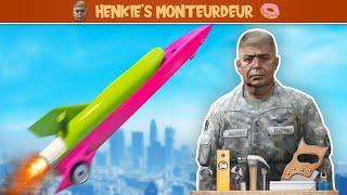 HENKIE MONTEERT RAKET AUTO