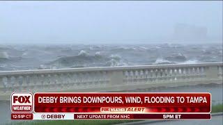 Bridges Waterways Closed In Tampa As Debby Slams Florida