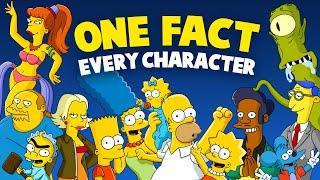 1 Fact About Every Simpsons Character 170 Characters