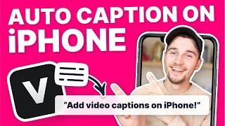 How to Add Subtitles to a Video on iPhone automatically for FREE 