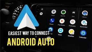 How to connect Android Auto to a car head unit Easiest way