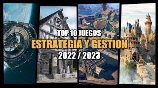 TOP 10 - Mejores JUEGOS de ESTRATEGIA y GESTIÓN 20222023