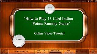 How to Play 13 Card Indian Points Rummy Game? Learn Online Rummy Rules & Strategies - Rummy Gyan