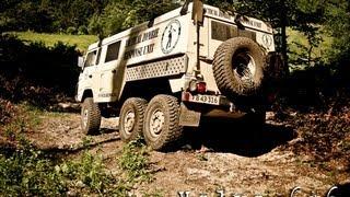 Volvo TGB13 6x6 - C304 Off-road in the Balkans