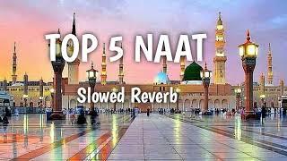 Top 5 Naat _ 2023  Slow+ reverb Naat  Hafiz Tahir Qadri _ Gulam Mustafa _Others