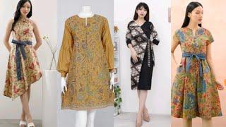 Batik Modern  MODEL BAJU BATIK TUNIK BATIK WANITA