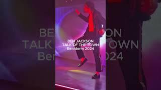 Ben Alexander performs as Michael Jackson at Talk of the Coast in Benidorm 2024.