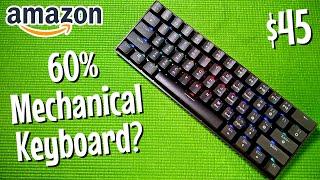 60% Mechanical Keyboard for $45  Lushujun DK-61 Review Budget Buys Ep. 62