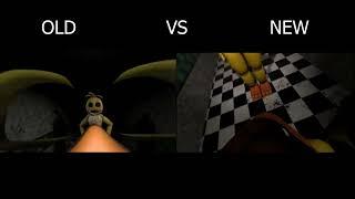 SFM FNAF Toy Chica Stuffing Aftermath Old Vs New