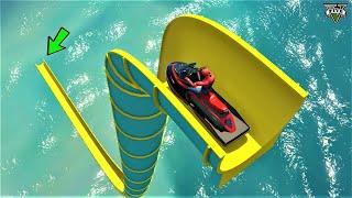 Spiderman Jetski On Water Slide
