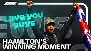 “It Means A Lot  The Moment Lewis Hamilton Clinched His Record-Breaking Win At Silverstone