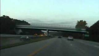 Dashcam  100 MPH Dukes Of Hazard Type Car Crash