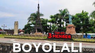 𝘽𝙊𝙔𝙊𝙇𝘼𝙇𝙄 Taman tiga menara berbagai negara di Boyolali.