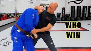 Wing Chun vs BJJ Brazilian Jiu jitsu
