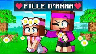 Anna rencontre sa Fille sur Minecraft 