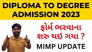 D2D ADMISSION PROCESS 2023  MIMP UPDATE