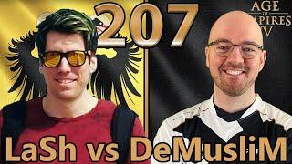 LaSh  HRR vs DeMusliM  Abbasiden - Age of Empires 4 - Cast 207 Deutsch4K