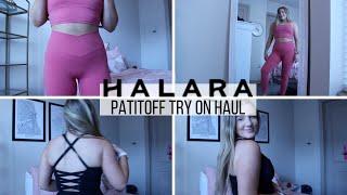 ACTIVE WEAR TRY ON HAUL  halara patitoff collection try on haul