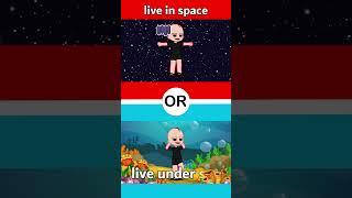 Would you Rather ? #3 #gacha #gachaclub #gachalife #wouldyourather