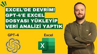 #Excel Sihirbazı Olun GPT 4e Excel Dosyası Yükleyip Veri Analizi Yaptık