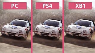 DiRT Rally – PC vs. PS4 vs. Xbox One Graphics Comparison