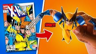 Recreating EPIC Wolverine Poses with an Action Figure